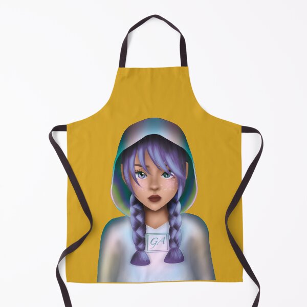 Item preview, Cut out galaxy holographic manga girl designed and sold by ghostflowerl.