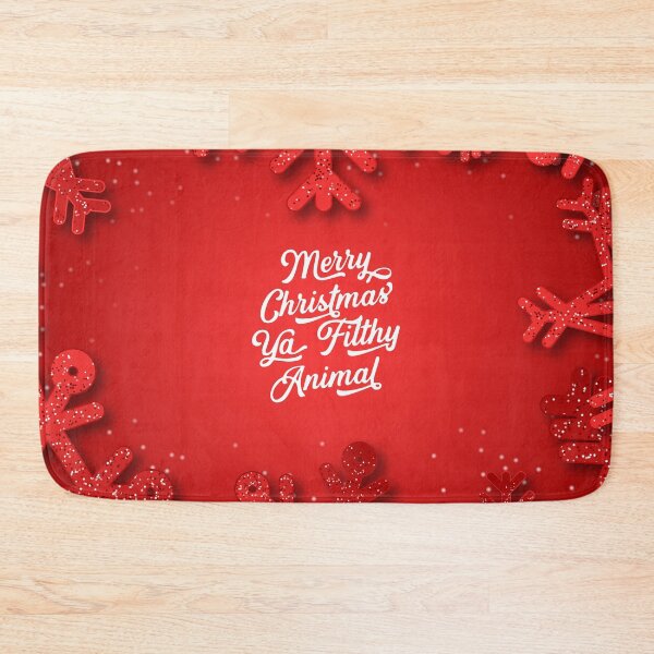 Item preview, Merry christmas ya filthy animal | Christmas designed and sold by designdroplet.