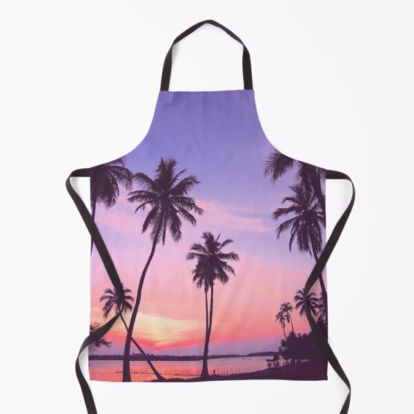 Item preview, Palm Trees Ocean Sunset Silhouette designed and sold by Felicity-K.
