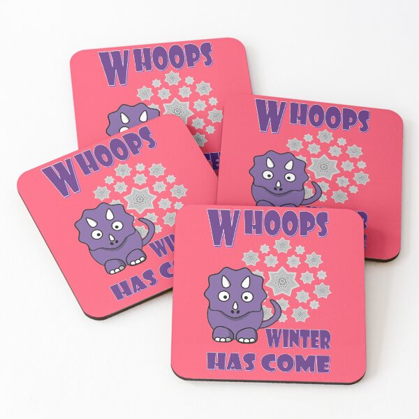 Item preview, Winter has come, a funny dino designed and sold by helenkaiy.
