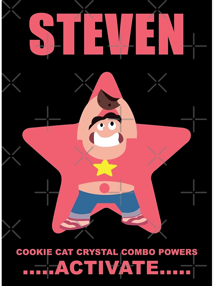 Discover Steven Universe - Cookie Cat Powers Premium Matte Vertical Poster