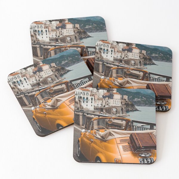 Item preview, Fiat 500 on the Italian coast designed and sold by Overpryce.