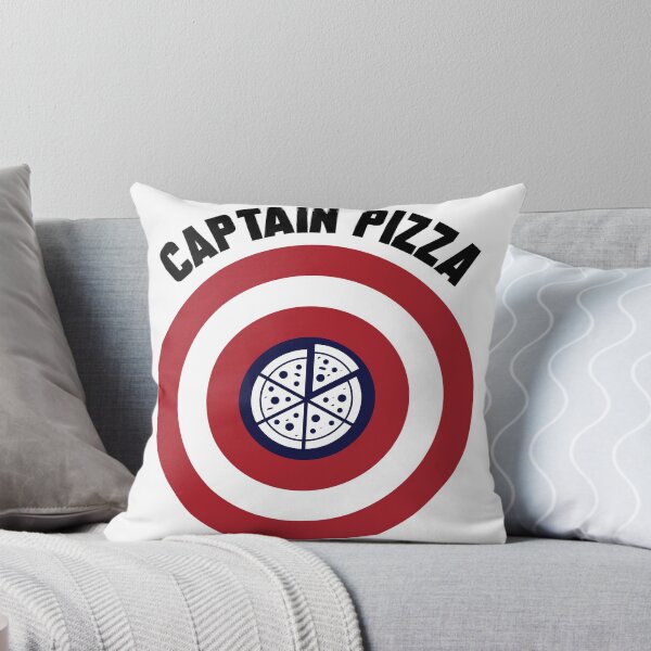 Item preview, Captain Pizza logo + text designed and sold by Dkrode.