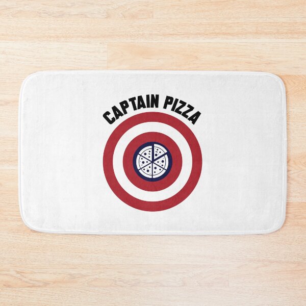 Item preview, Captain Pizza logo + text designed and sold by Dkrode.