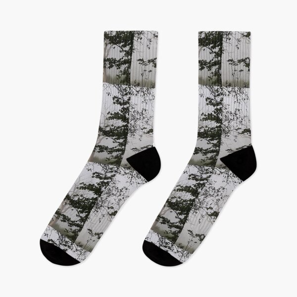 Item preview, misty morning trees designed and sold by Joanne Babb.