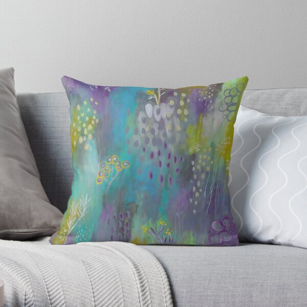 Vision of Spring II Throw Pillow