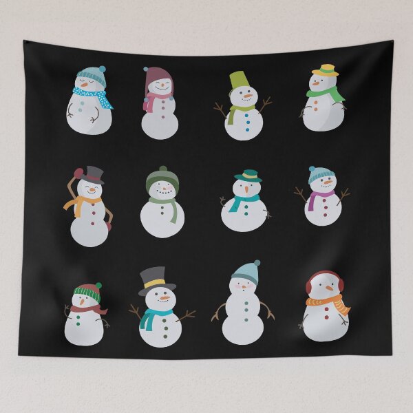 Item preview, Christmas Snowman Bundle designed and sold by designbychow.