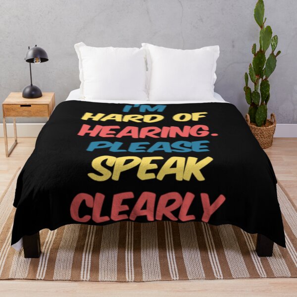 Item preview, Im Hard Of Hearing Please Speak Clearly designed and sold by Artistive.