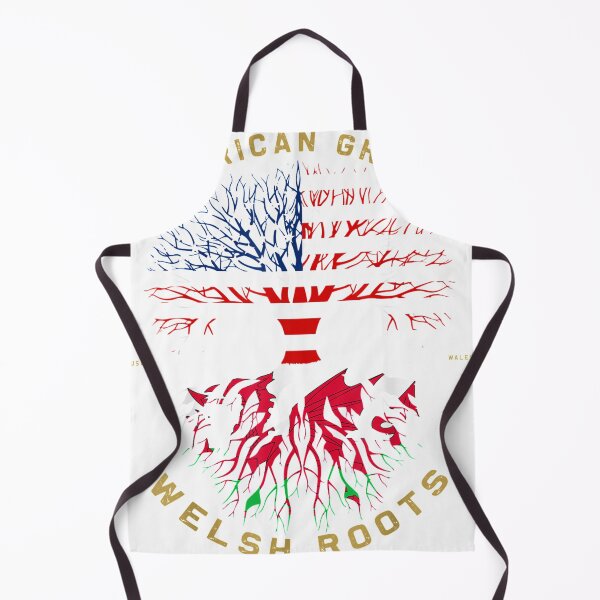 Item preview, American Grown With Welsh Roots Tree USA Flag Unique Gifts  designed and sold by XuXue.