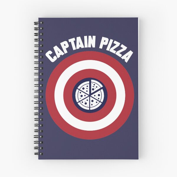Item preview, Captain Pizza logo + white text designed and sold by Dkrode.