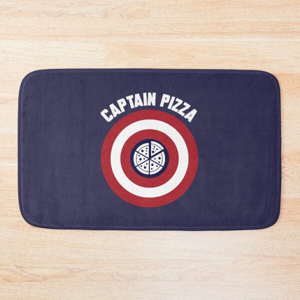 Item preview, Captain Pizza logo + white text designed and sold by Dkrode.
