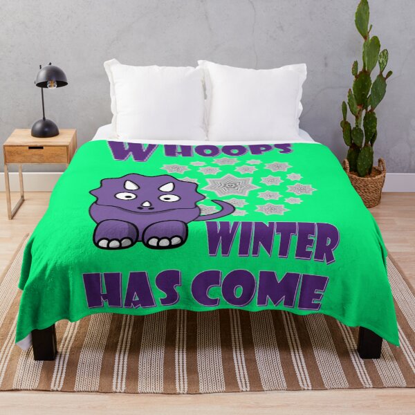 Item preview, Winter has come, a funny dino designed and sold by helenkaiy.