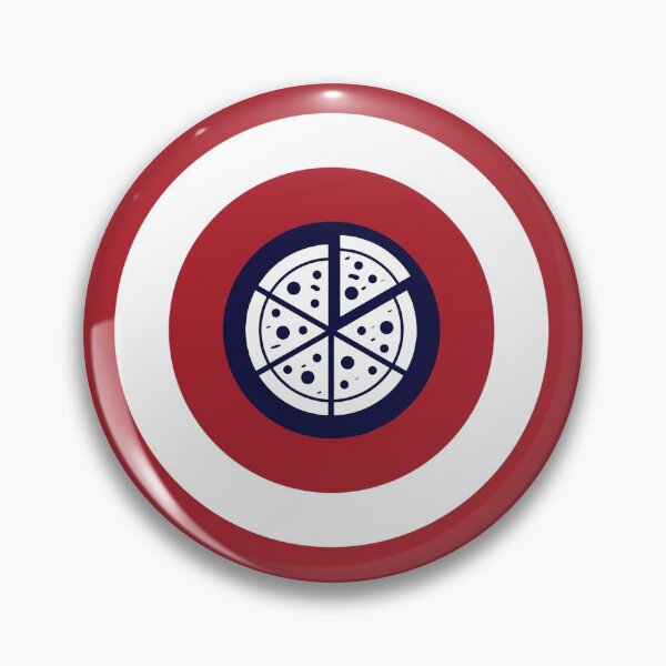 Item preview, Captain Pizza logo designed and sold by Dkrode.