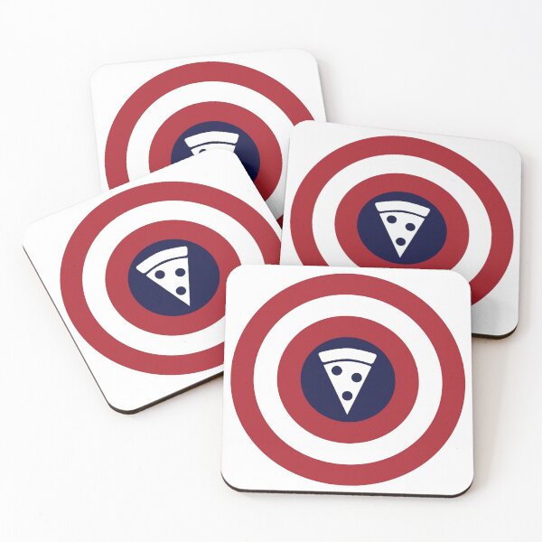 Item preview, Captain Pizza logo slice designed and sold by Dkrode.