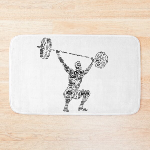 Item preview, The Snatch - CrossFit Word Cloud Design - Black Text designed and sold by RXThread.