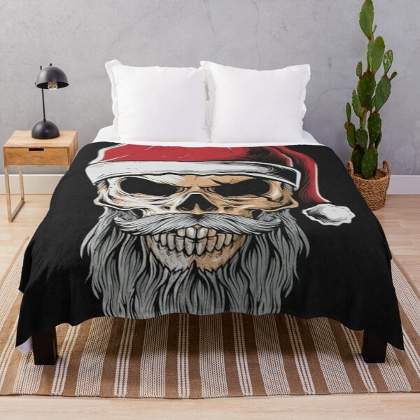 Item preview, //santa skull designed and sold by henrygeiger.