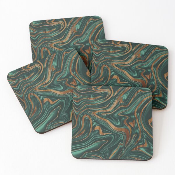 Item preview, Emerald Green Black Wood Marble #1 #decor #art designed and sold by Anita's & Bella's Art.