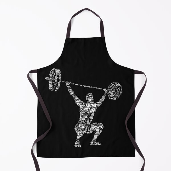 Item preview, The Snatch - CrossFit Word Cloud Design - White Text designed and sold by RXThread.