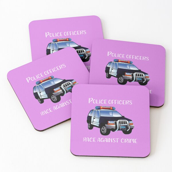 Item preview, Police Officer Police Officers Race Against Crime  designed and sold by FetaBoxes.