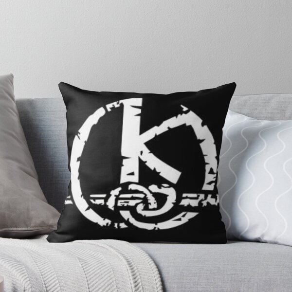 Item preview, White Kaamelott logo on a black background designed and sold by PercevalShop.