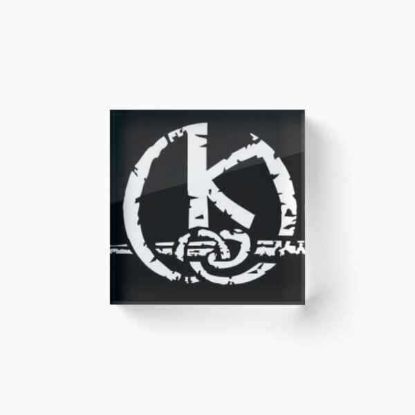 Item preview, White Kaamelott logo on a black background designed and sold by PercevalShop.