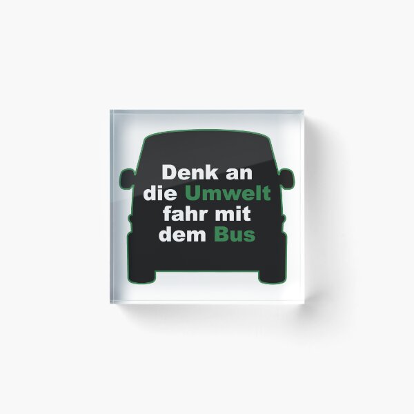 Artikelvorschau, Bus Umwelt Schutz Sicher Umweltschutz Grün Busfahrer entworfen und verkauft von paul-zenek.