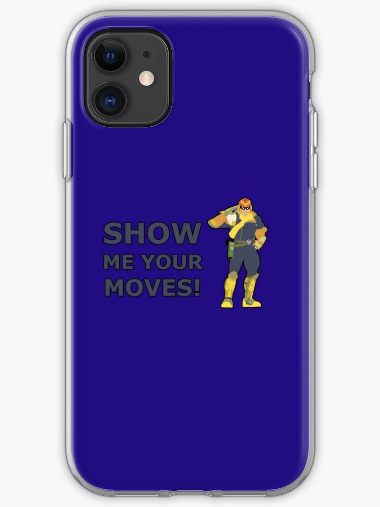 Captain Falcon Super Smash Taunts Show Me Your Moves Iphone Case Cover By Rotom479 Redbubble