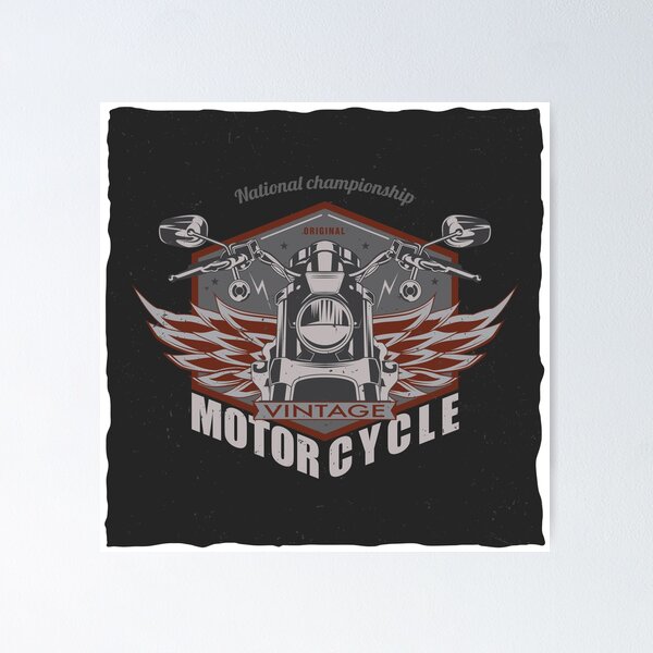 Artikelvorschau, Original National Championship Vintage Motorrad entworfen und verkauft von CAsual-Fashion.