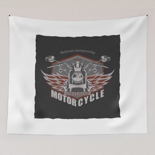 Item preview, Original National Championship Vintage Motorcycle designed and sold by CAsual-Fashion.