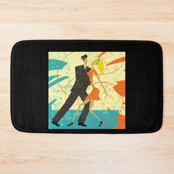 Item preview, Retro Dancers Party Vintage Colors Birthday Gift designed and sold by GBDesigner.