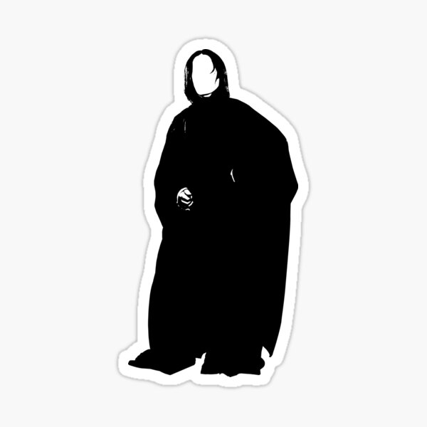 Severus Snape Silhouette Sticker