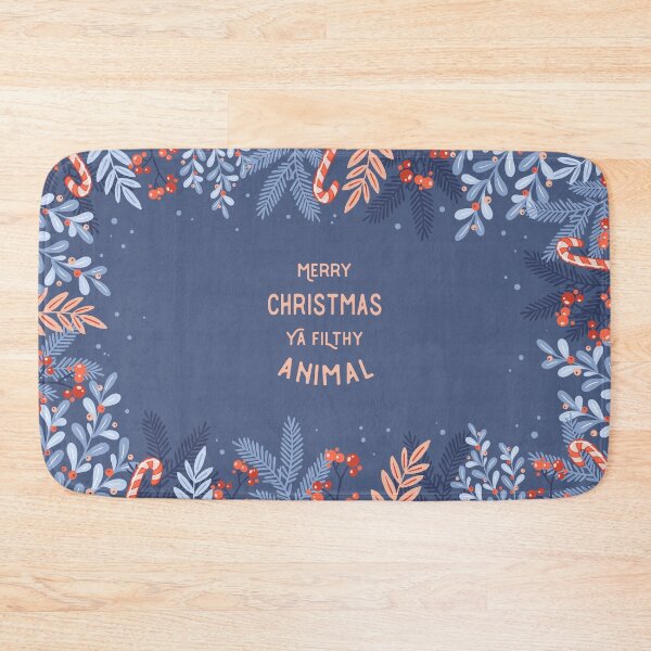 Item preview, Merry christmas ya filthy animal | Christmas designed and sold by designdroplet.
