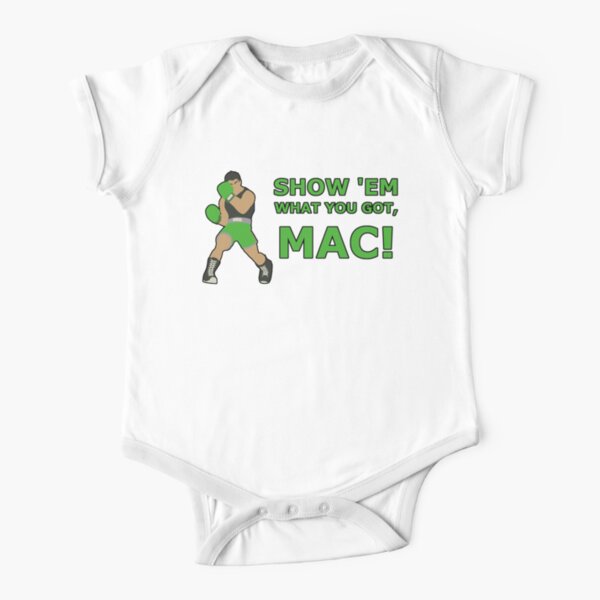 LITTLE MAC | Super Smash Taunts | Show 'em what you got, Mac! Short Sleeve Baby One-Piece