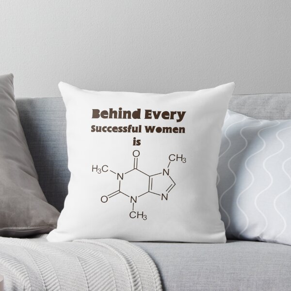 Item preview, Caffeine molecule molecular structure designed and sold by anins-azuree.