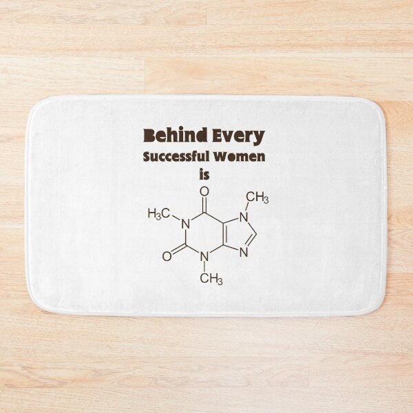 Item preview, Caffeine molecule molecular structure designed and sold by anins-azuree.