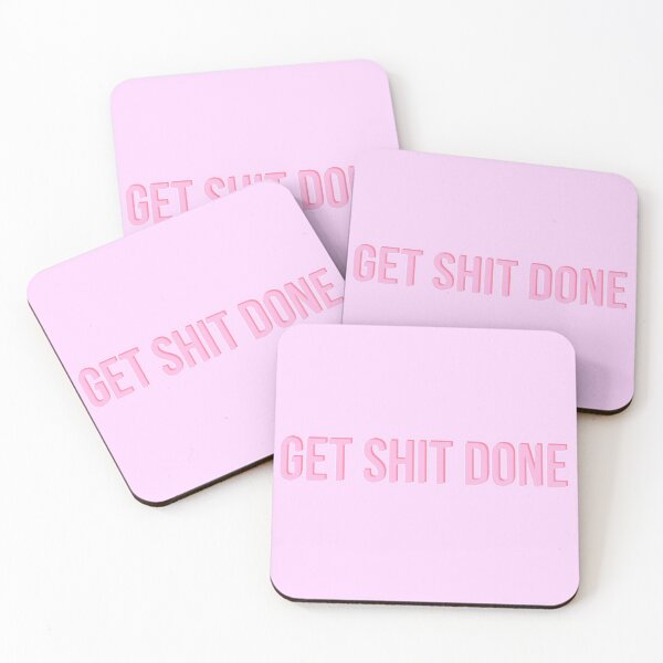 Item preview, Get shit done designed and sold by Starbubblepress.