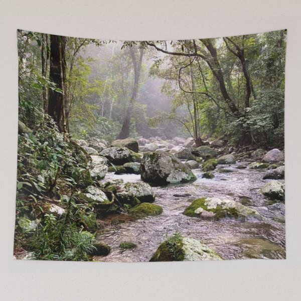 Item preview, Misty Mountain Stream designed and sold by Felicity-K.