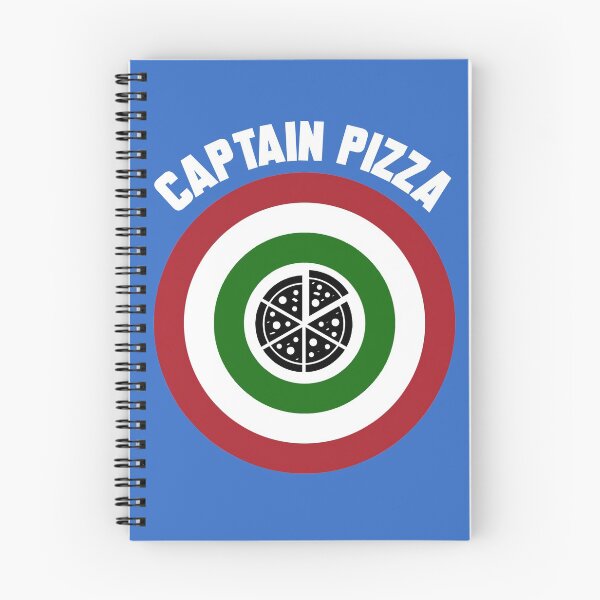 Item preview, Captain Pizza (Italian flag) logo + white text designed and sold by Dkrode.