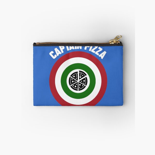 Item preview, Captain Pizza (Italian flag) logo + white text designed and sold by Dkrode.