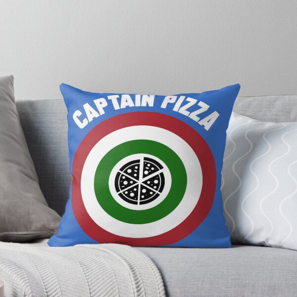 Item preview, Captain Pizza (Italian flag) logo + white text designed and sold by Dkrode.