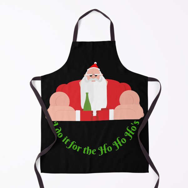 Artikelvorschau, Ich mache es für den Text Ho Ho Ho's - Buff Santa - Green entworfen und verkauft von miTeless seDign.