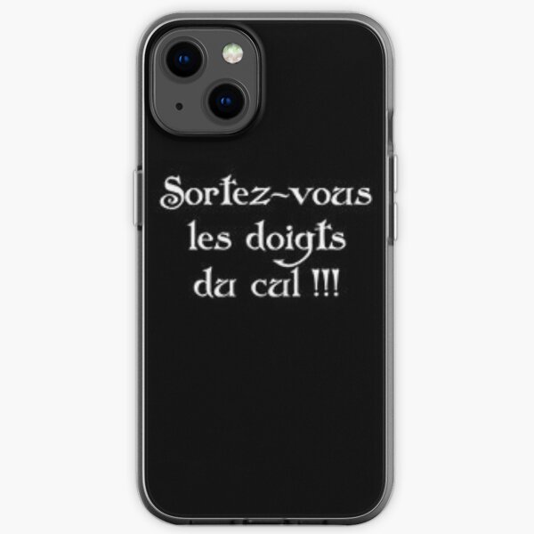 Kaamelott Phrases cultes Coque souple iPhone