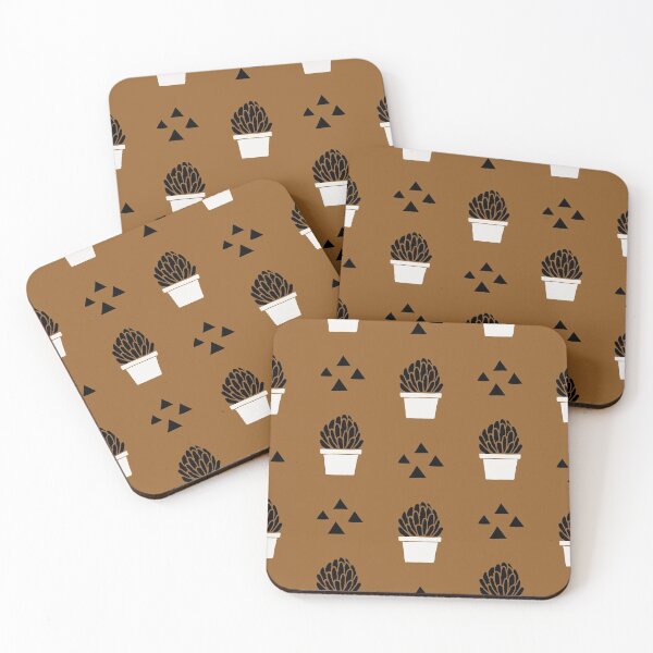 Item preview, Brown Cactus Pattern designed and sold by StylishTayla.