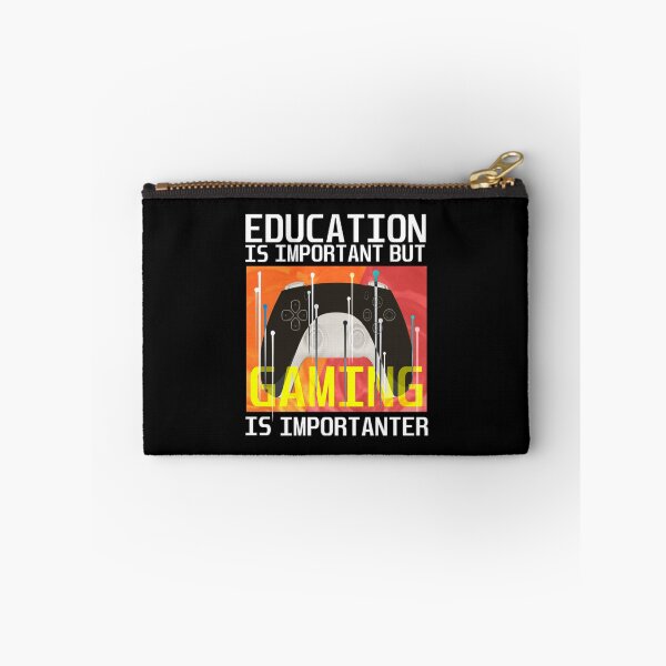 Item preview, Education is important but gaming is importanter designed and sold by aktiveaddict.
