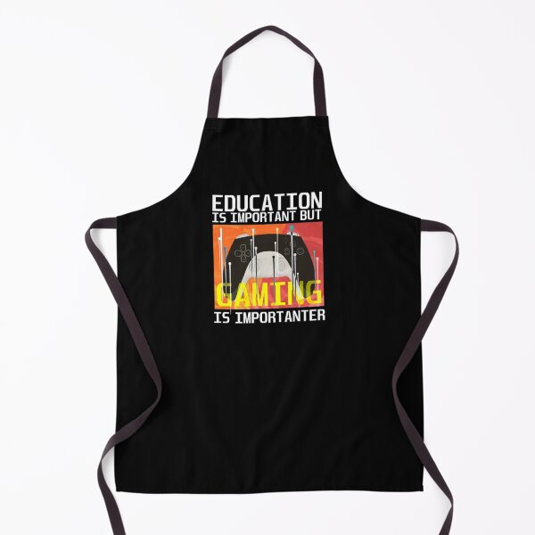 Item preview, Education is important but gaming is importanter designed and sold by aktiveaddict.