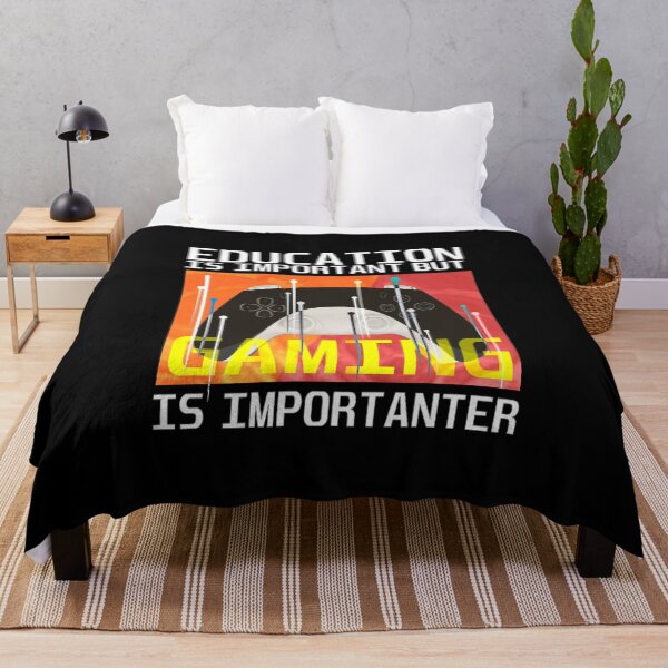 Item preview, Education is important but gaming is importanter designed and sold by aktiveaddict.