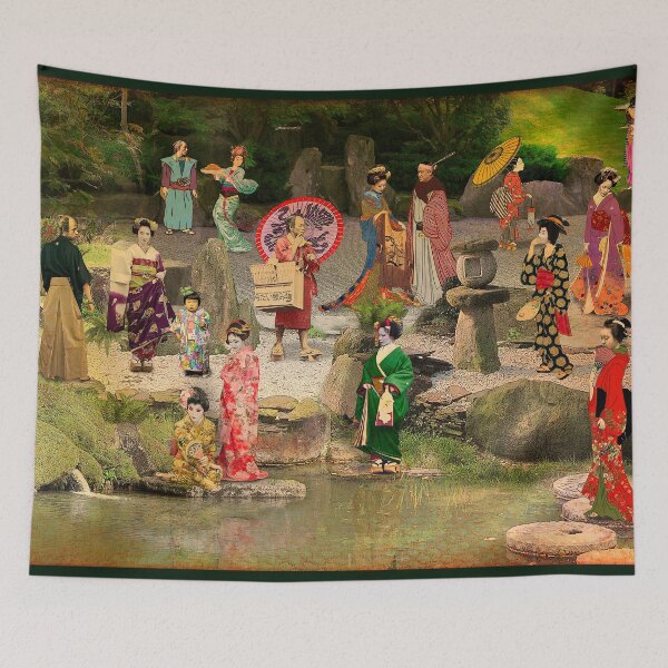 Item preview, The Japanese Garden of Vigo designed and sold by PrivateVices.