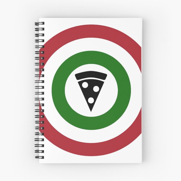 Item preview, Captain Pizza (Italian flag) logo designed and sold by Dkrode.