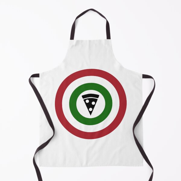 Item preview, Captain Pizza (Italian flag) logo designed and sold by Dkrode.