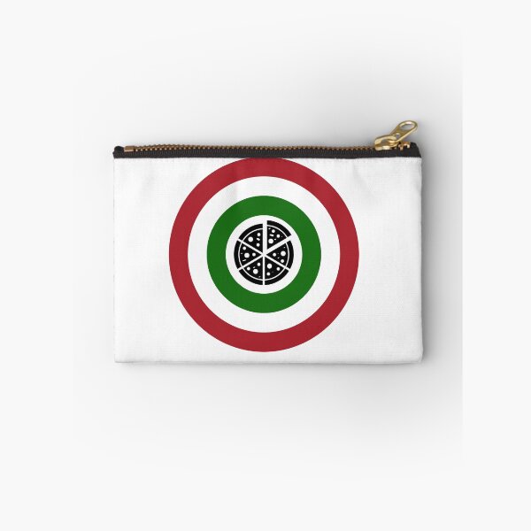 Item preview, Captain Pizza (Italian flag) logo designed and sold by Dkrode.